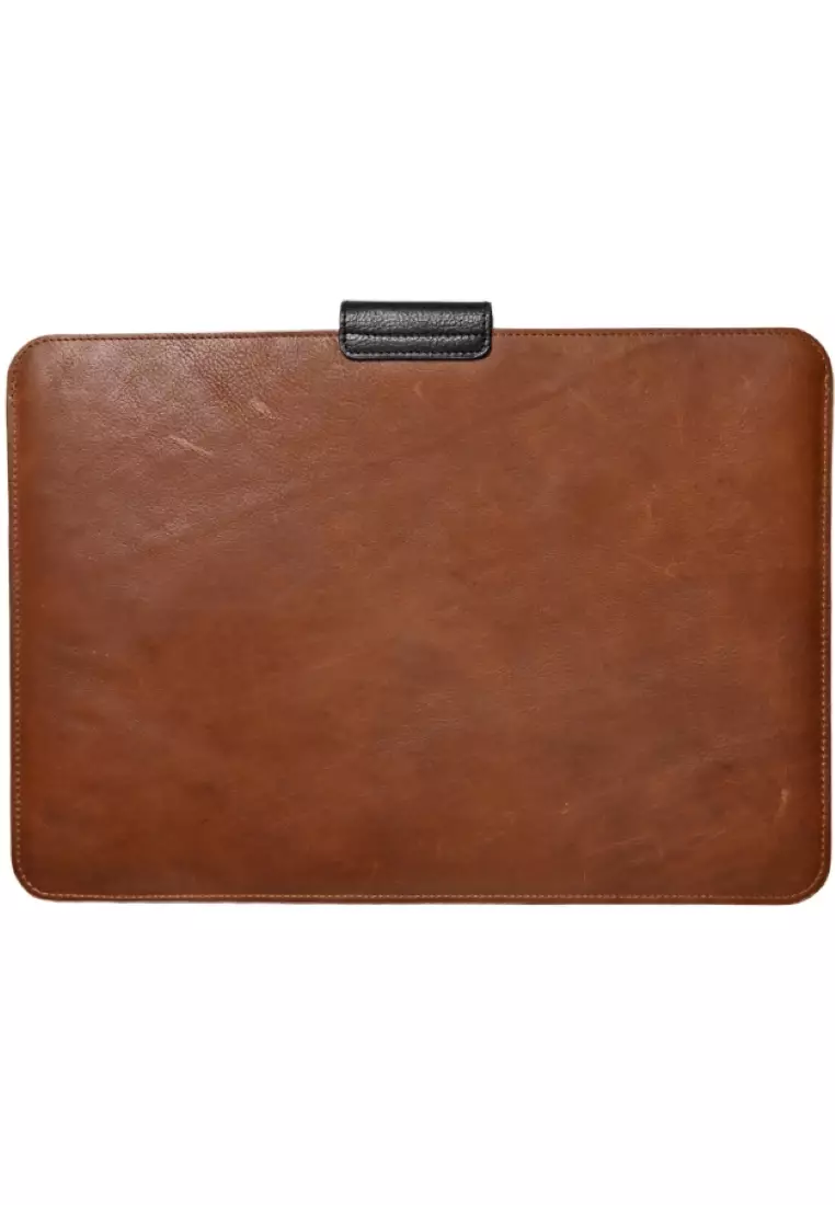Buy Oxhide Premium Leather Sleeve-Macbook 16 and Laptops-SLV-Mac16