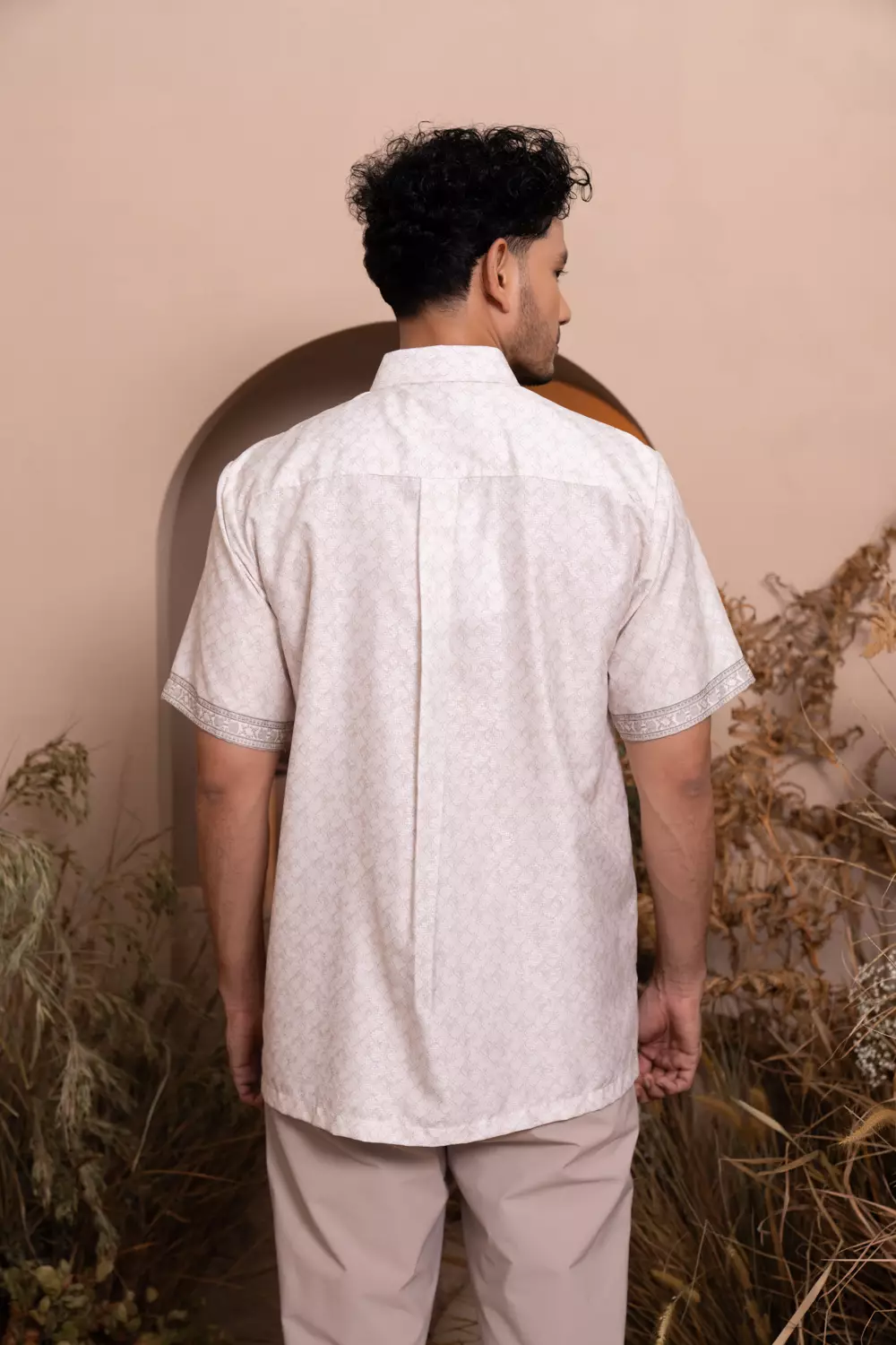 Klamby - Senggala Shirt Men Cannoli Almond