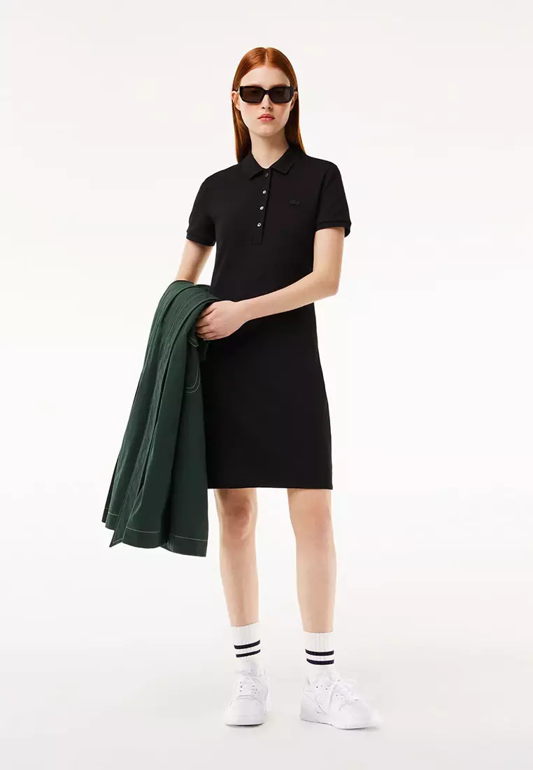 Women's Stretch Cotton PiquÃ© Polo Dress