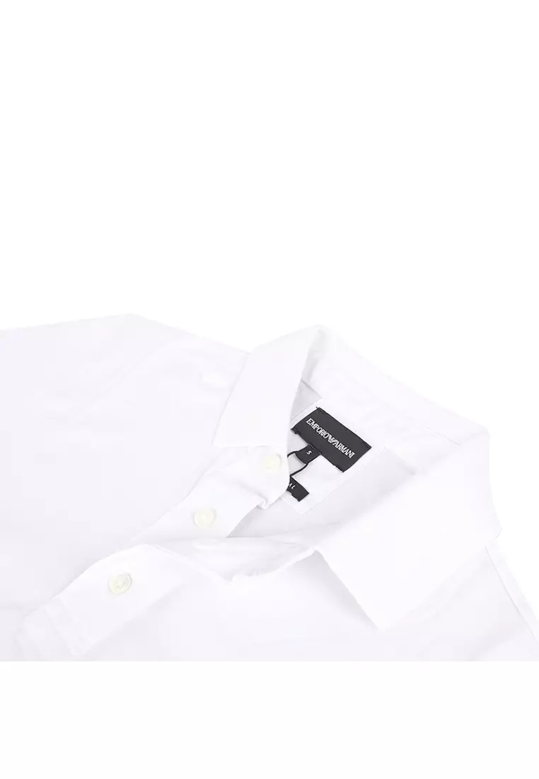 Men's Short Sleeve POLO In White 8N1F98 1JUVZ