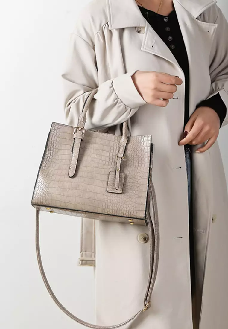 Buy ZITIQUE Fashion crocodile leather handbag Online ZALORA Malaysia
