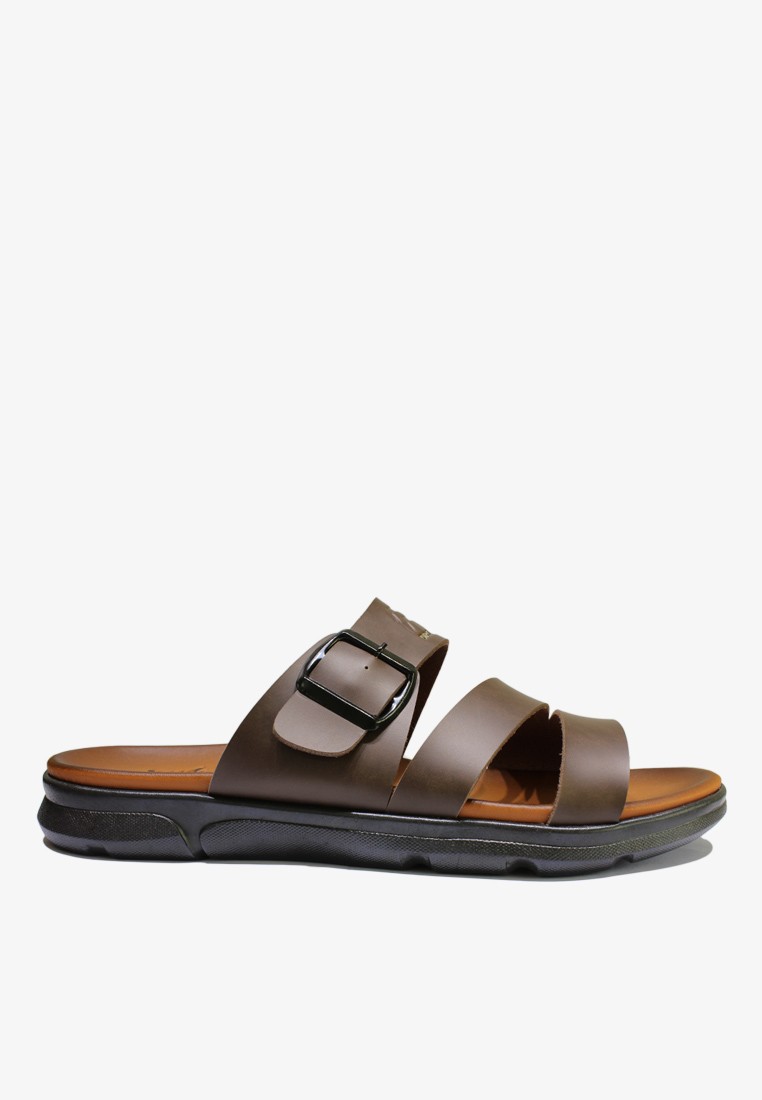 Dr Cardin Men Comfort Sandals with Buckle Detailing D-AC-7932