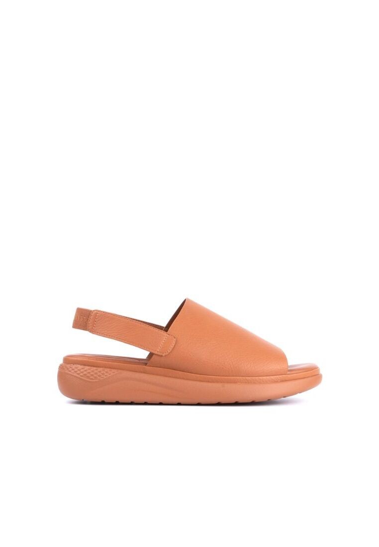 LARRIE Ladies Brown Comfort Foam Sandals