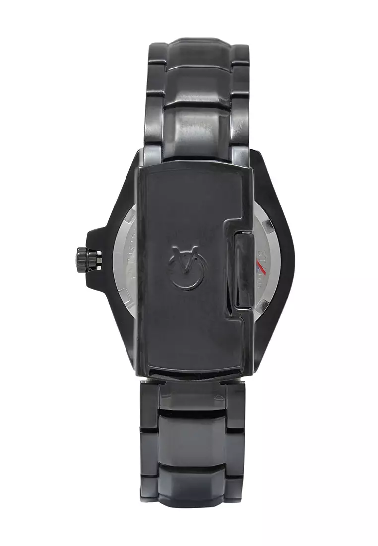 Alexandre Christie Jam Tangan Wanita - Black - Stainless Steel - 6224 BFBIPBA