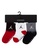 Jordan red Jordan Unisex's 3 Pieces Grip Ankle Socks (2 - 4 Years) - Gym Red 89EE0KA9330DAEGS_4