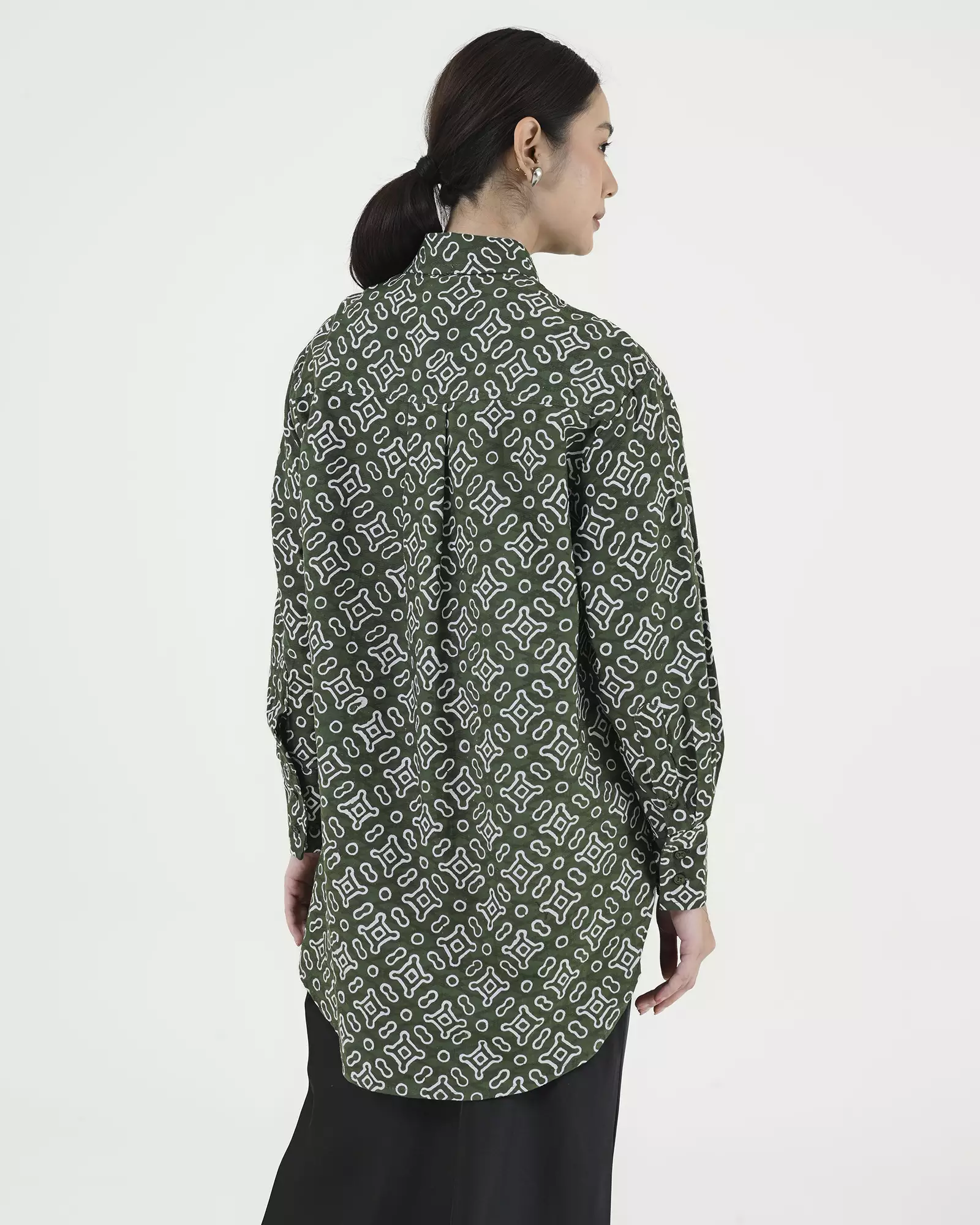 Geulis.id MIREYA SHIRT - Green