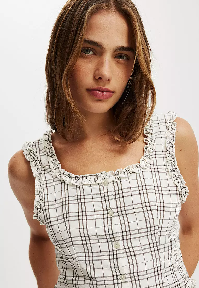 Emily Ruffle Top