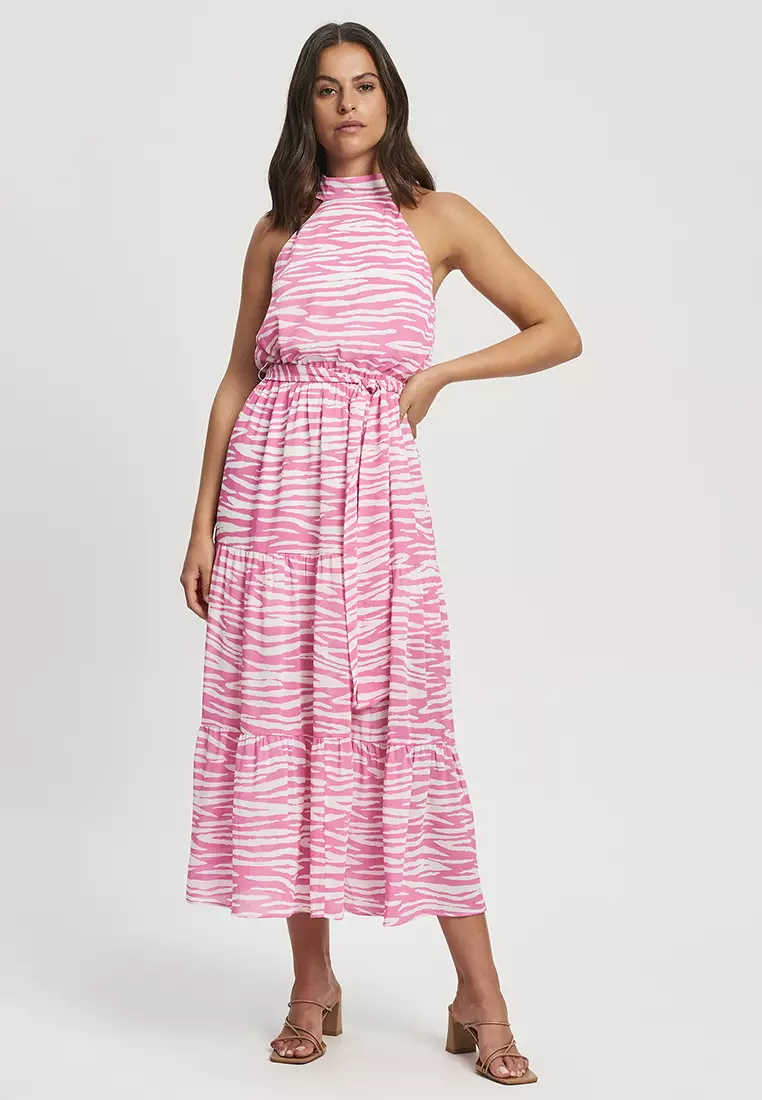 Free people color theory midi outlet dress