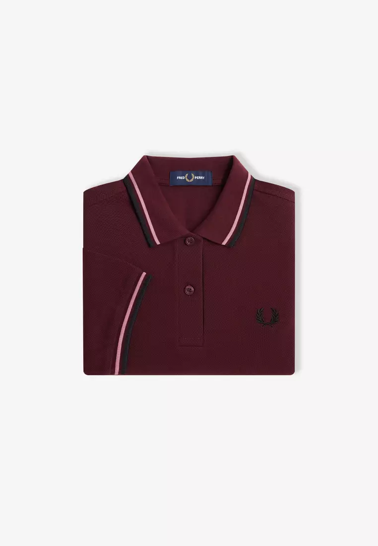 Buy Fred Perry Fred Perry G3600 The Twin Tipped Fred Perry Shirt ...