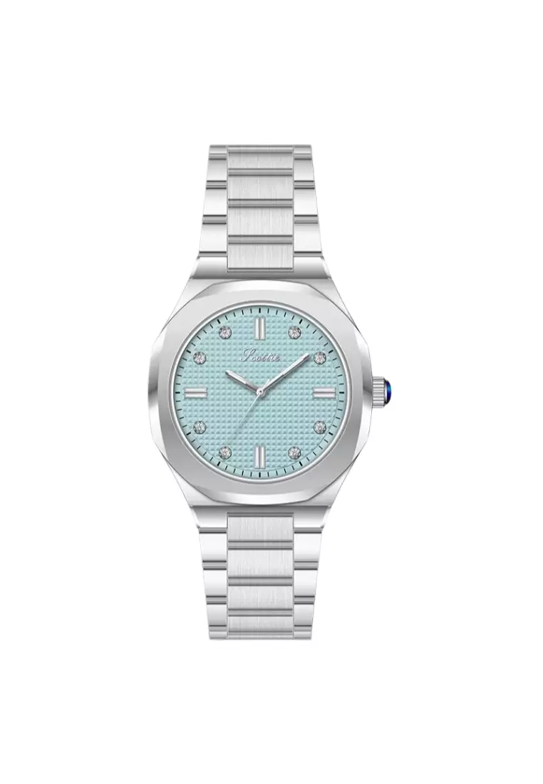 OPCHIC Ice Blue Waterproof Steel Belt Women's Watch (Women's Model