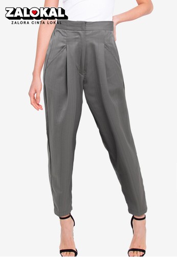 Covering Story grey Ozhin Pants - B E1888AAC6A288FGS_1