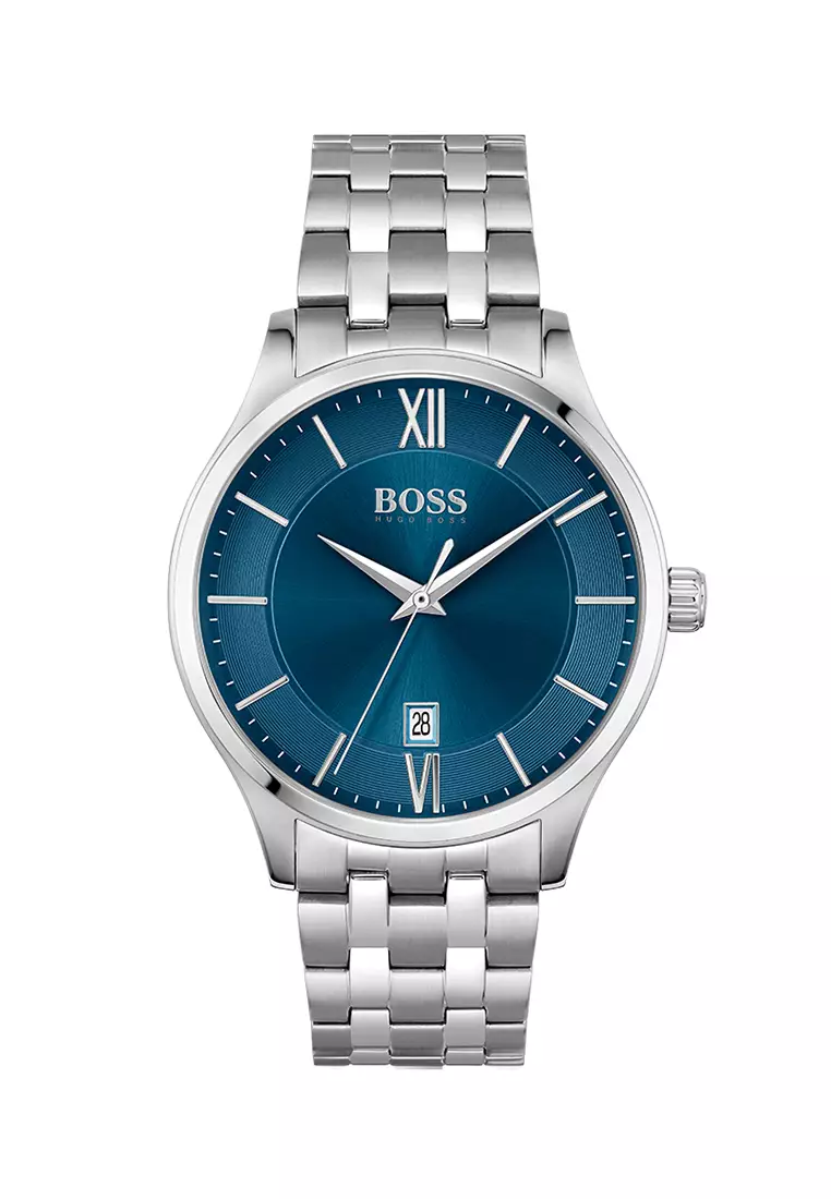 ZALORA Philippines (1513876) Buy Boss Men\'s BOSS 2024 Commissioner Online Blue Hugo Watch |