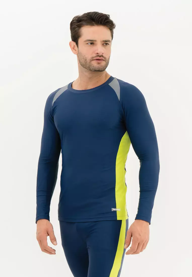 Neowave Drift Long-Sleeve Men Rashguard - Navy