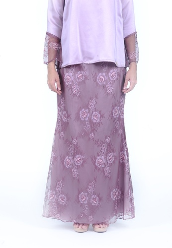 Buy Kurung Kedah Lace from Rumah Kebaya Bangsar in Pink and Purple only 449