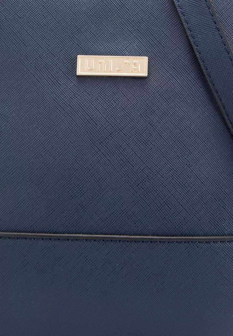 Unisa Saffiano Texture Shell Shape Mini Sling Bag