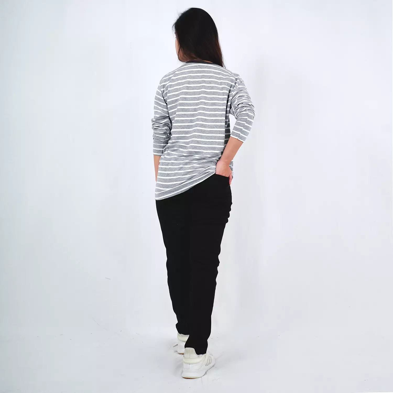 OKECHUKU Jey Celana Kerja Wanita Baggy Pants Celana Panjang Wanita