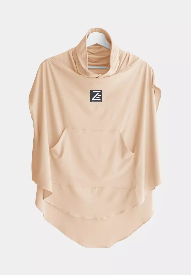 Zelena - Vivian Sport Hijab | Rompi Hijab Vest Olahraga - Brown Sugar