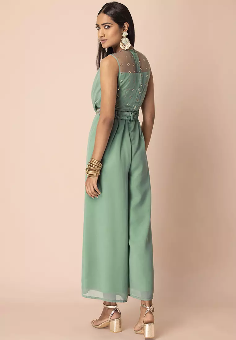 Pastel store green jumpsuit