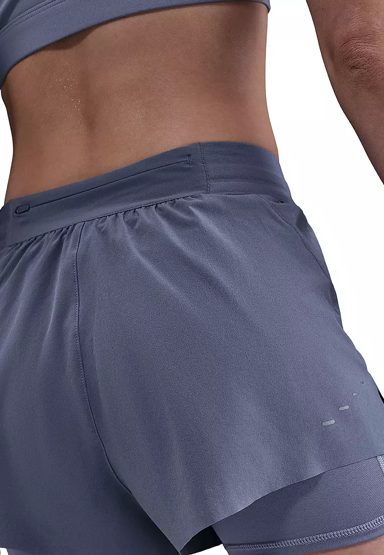 Women's Swift Dri-FIT Mid-Rise 2-in-1 Running Shorts