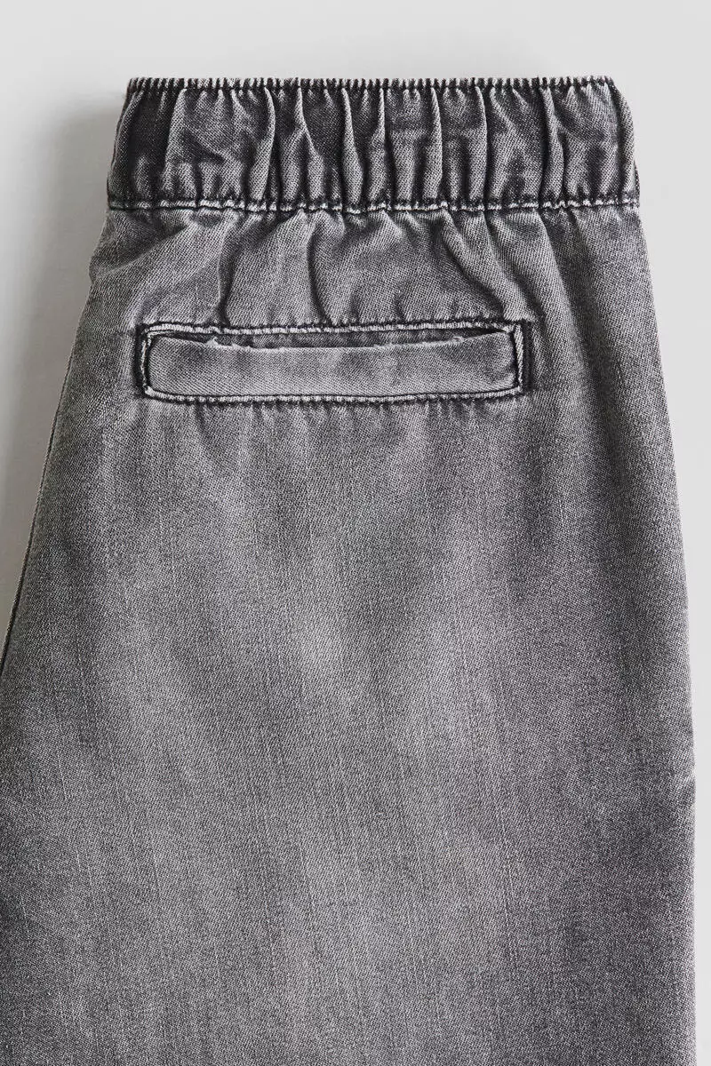 Denim joggers