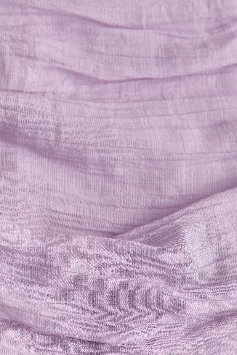Flared-skirt ruched dress