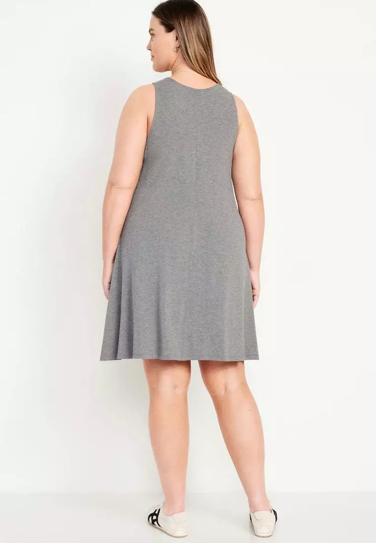 Sleeveless Mini Swing Dress