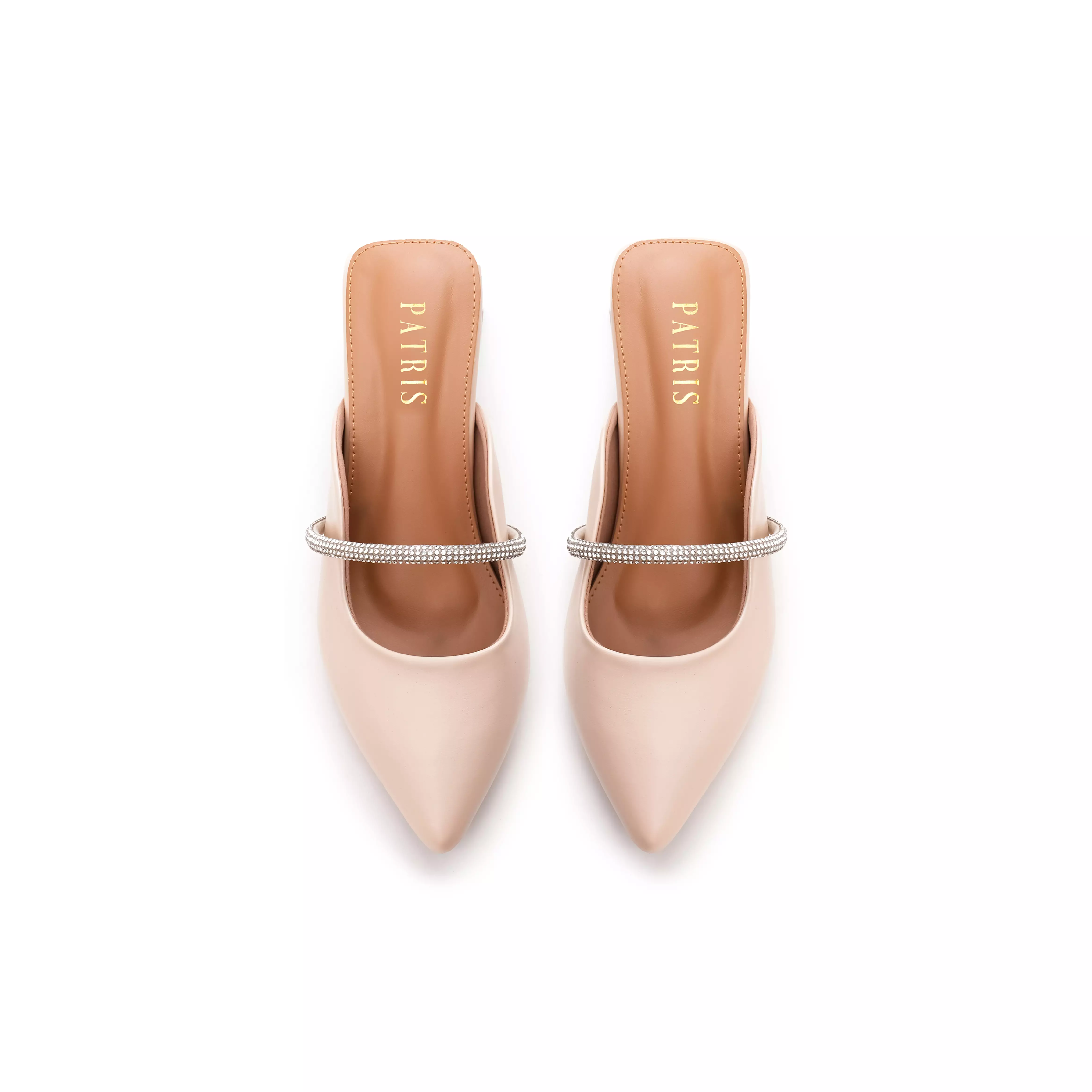 PATRIS Trista Mules Heels Wanita 7 cm