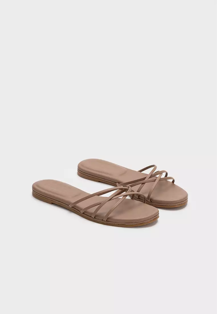 MULTI-STRAP FLAT SLIDES WITH CLOUDFOAM INSOLE