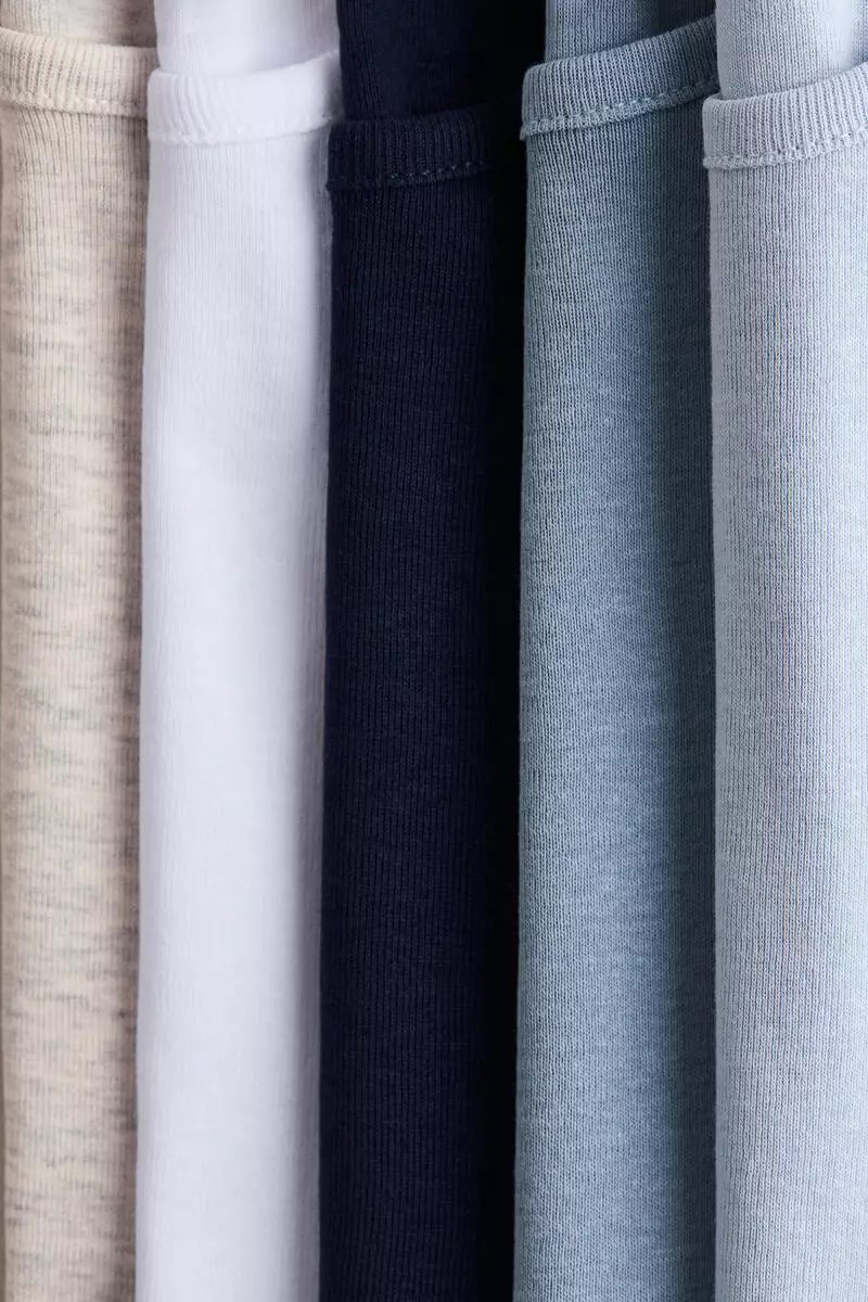 5-pack cotton vest tops