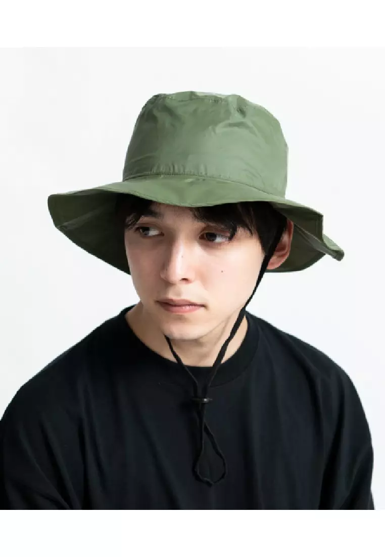 防水&防紫外線 可收納便攜狩獵帽 - 深綠色