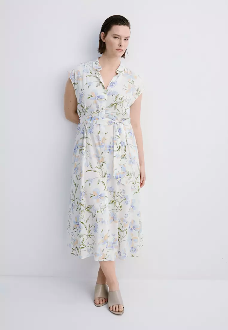Flowy Flower Printed Dress