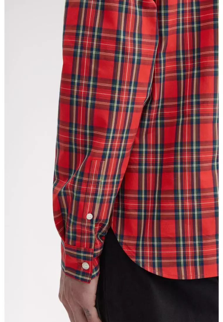 Buy Fred Perry Fred Perry M1738 Stewart Tartan Shirt (Stewart