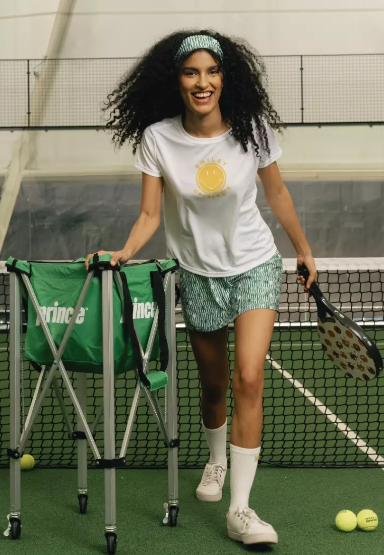 Active Smile Tee - Pearl