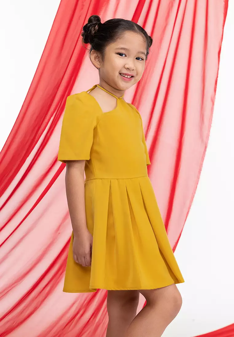 Zalora yellow dress best sale