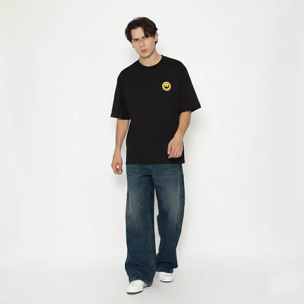 Dragon Kaos Lengan Pendek Pria Dragon Fly Oversize Planet Surf
