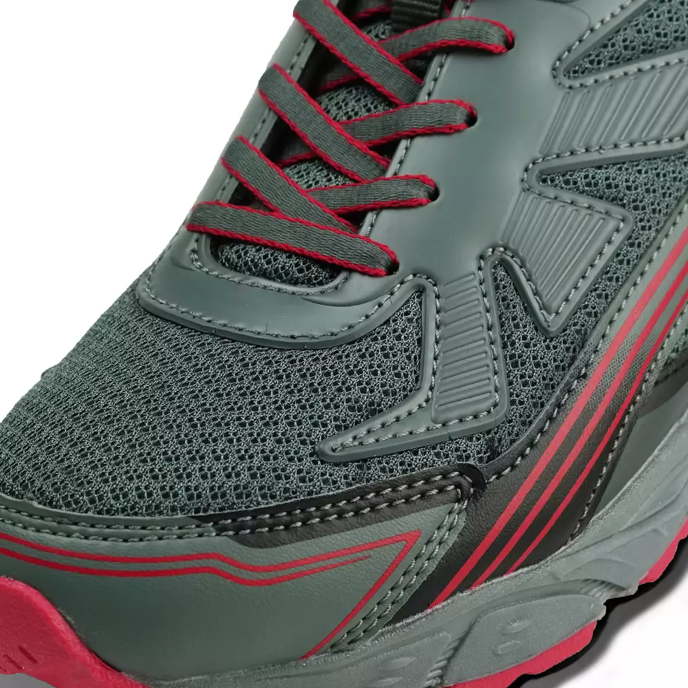 Eagle Sepatu Running Nomad - ABU TUA/MERAH