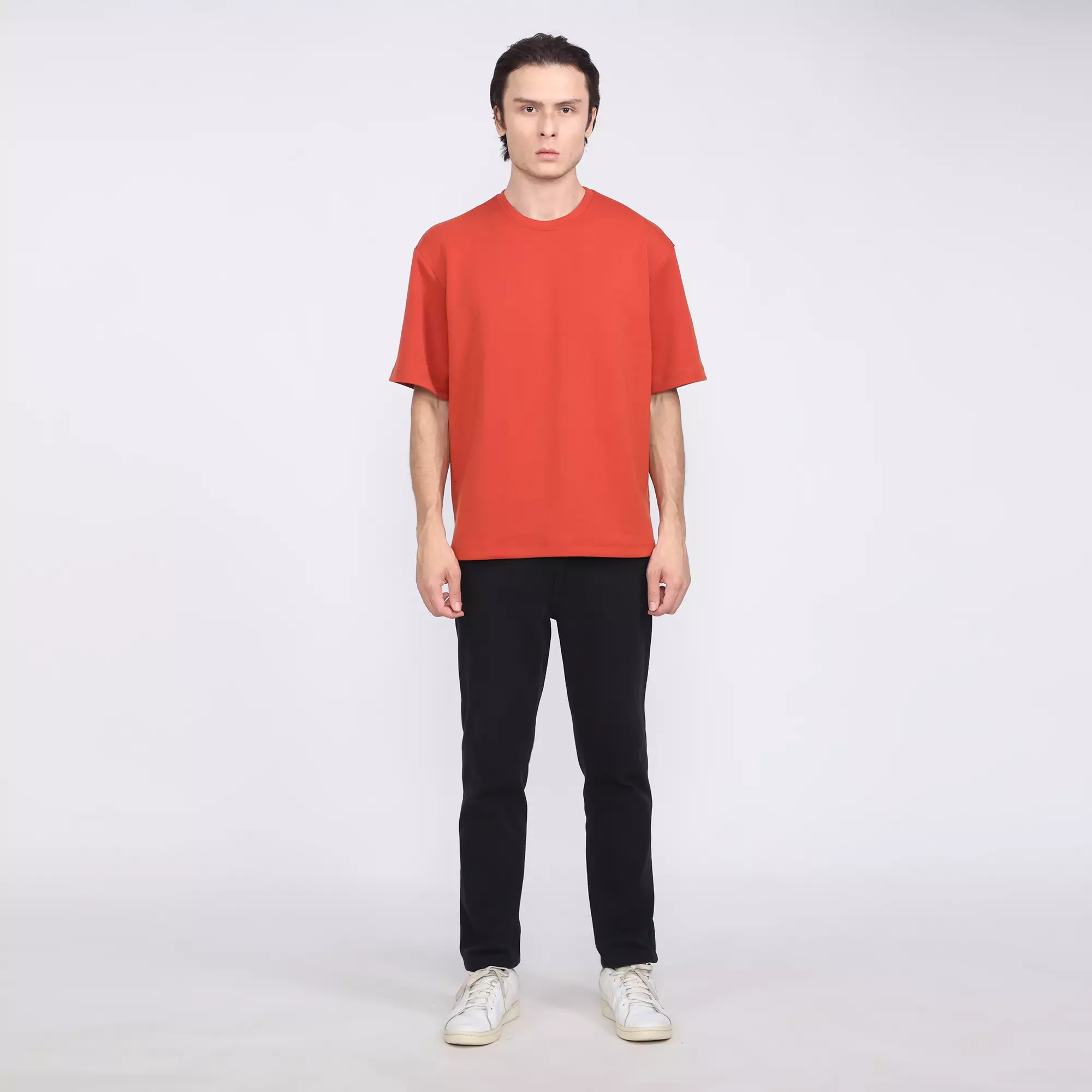 LARUSSO Kaos Pria Aircool Oversize Tee - Amber Terrain