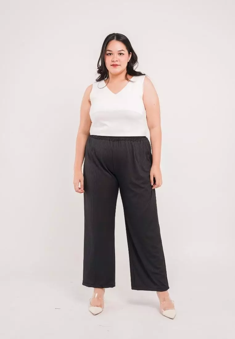 Plus Size Reguler Pants Rhode Black