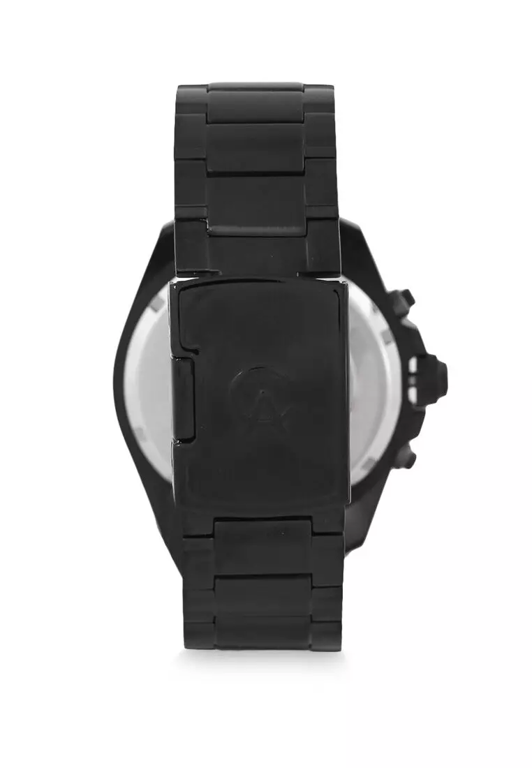 Alexandre Christie Jam Tangan Pria - Black - Stainless Steel - 6621 MCBIPBA