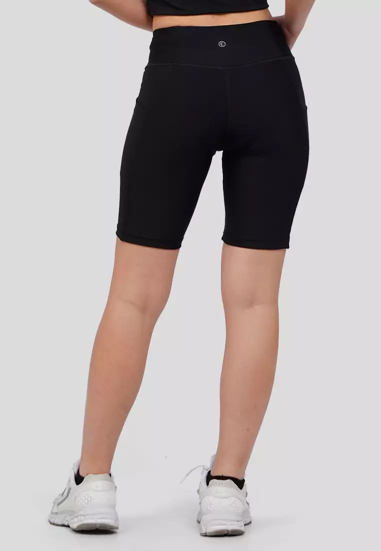 Side Pocket 9" Biker Shorts