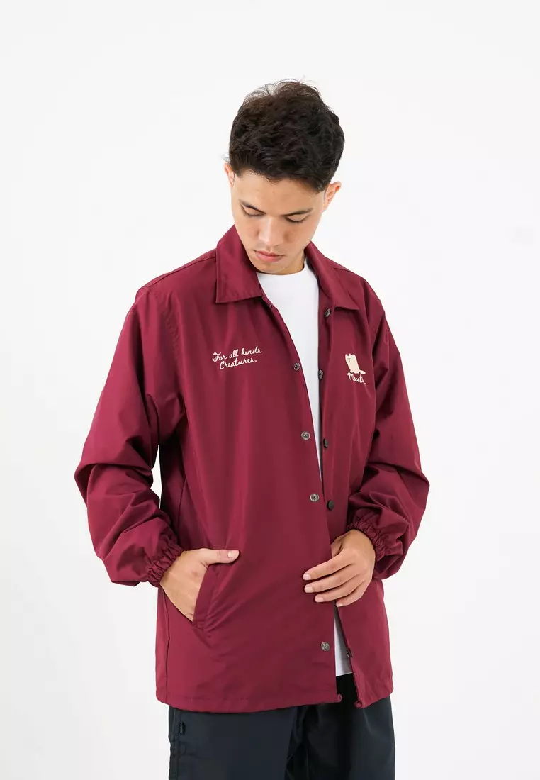 Moutley Men's Coach Jacket Regular Fit Kind Cat 191224