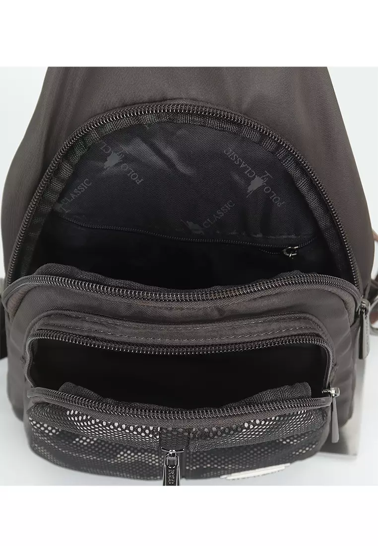 Tas Dada - Chest Bag Polo Classic 6607-5 Coffee