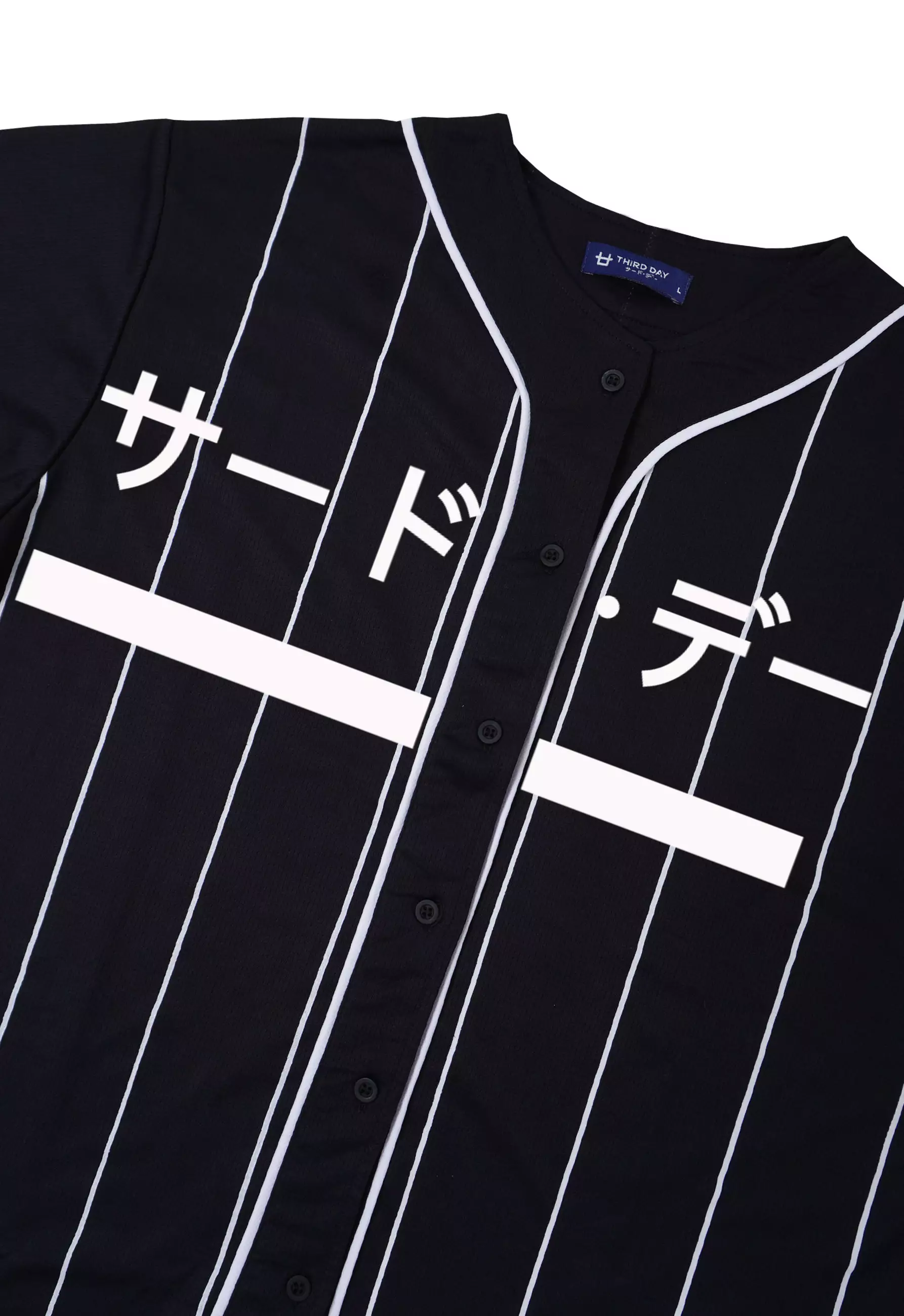 MTG50 men  katakana underline baseball jersey unisex pria