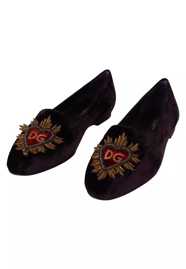 Purple velvet hot sale dress shoes