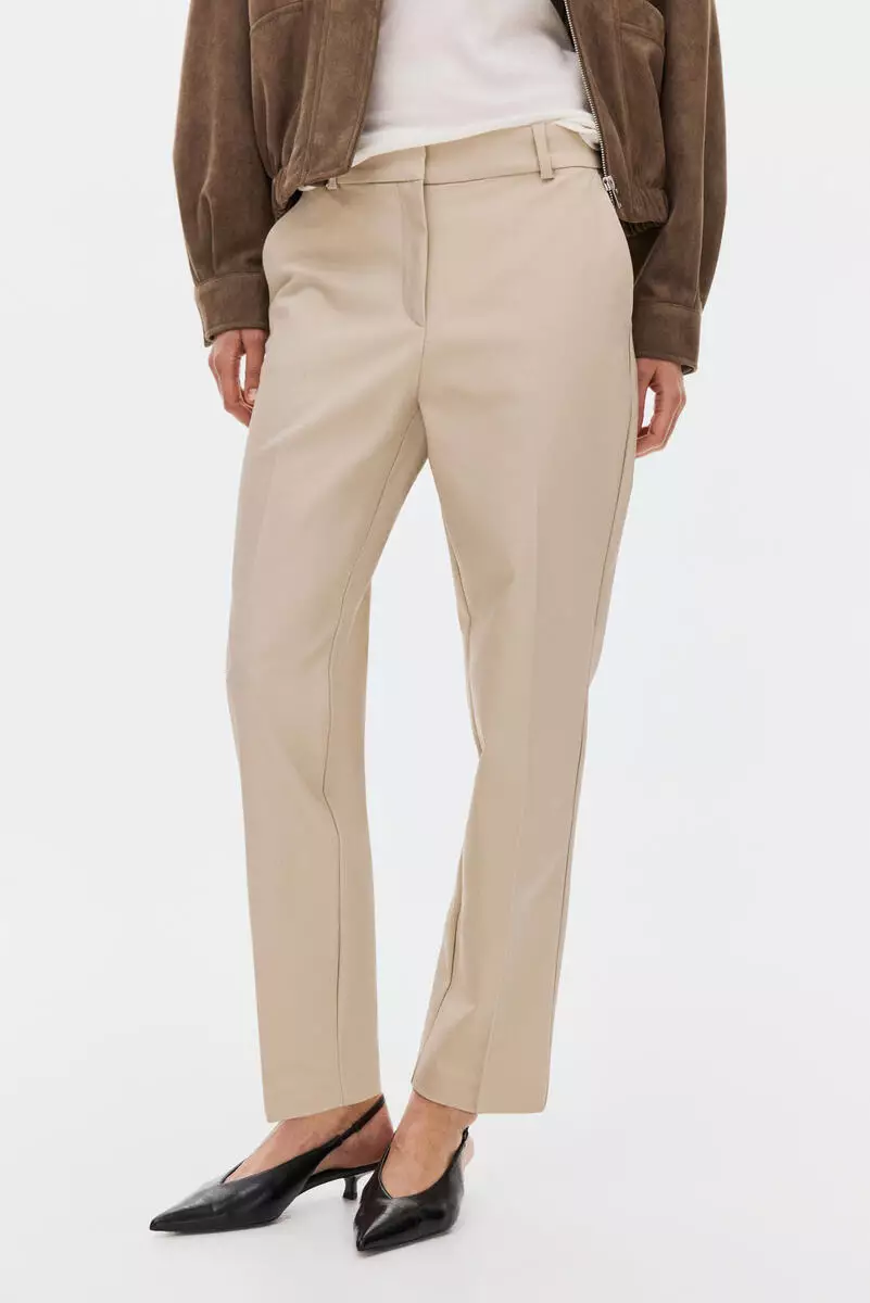 h&m cigarette trousers Consumer Protection Pants H&amp;m Cigarette Pinstripe Trousers H&amp;m Uniqlo Pinstripe fake back pockets and tapered legs. Buy H&M Cigarette trousers 2026