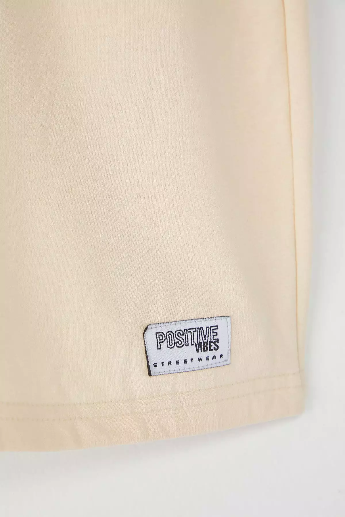 Stone Regular/Normal Cut Cotton Shorts with Label Applique TMNSS23SR00079