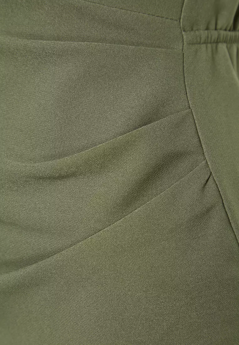 Drape Effect Mini Dress