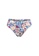 Roxy multi Roxy Women Printed Beach Classics Mid Waist Bikini Bottoms - Blue/Pink/Orange 8C7DEUS9B6A38FGS_5
