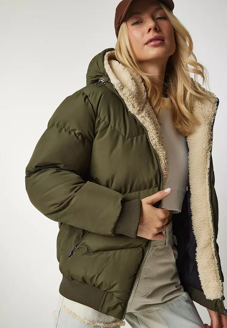 Buy Happiness Istanbul Hooded Puffy Coat Online ZALORA Malaysia
