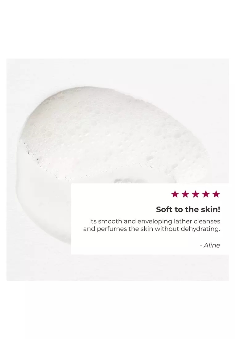 Raspberry Peppermint Energy Shower Gel - 200ml Natural Sulfate Free, Hydrating Body Wash